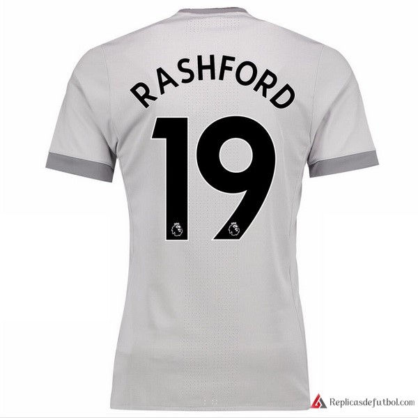Camiseta Manchester United Tercera equipación Rashford 2017-2018